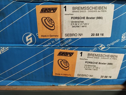 Bremsscheiben satz porsche - bremsscheiben,