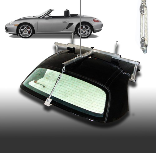 Porsche boxster hardtop lift - porsche,