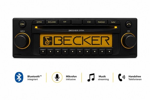 Becker dtm autoradio bluetooth - dtm,